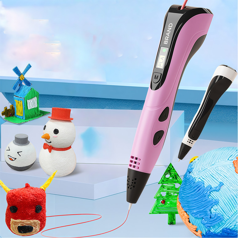 NEW  2512 3D Printing Pen With PLA Filament Set P914