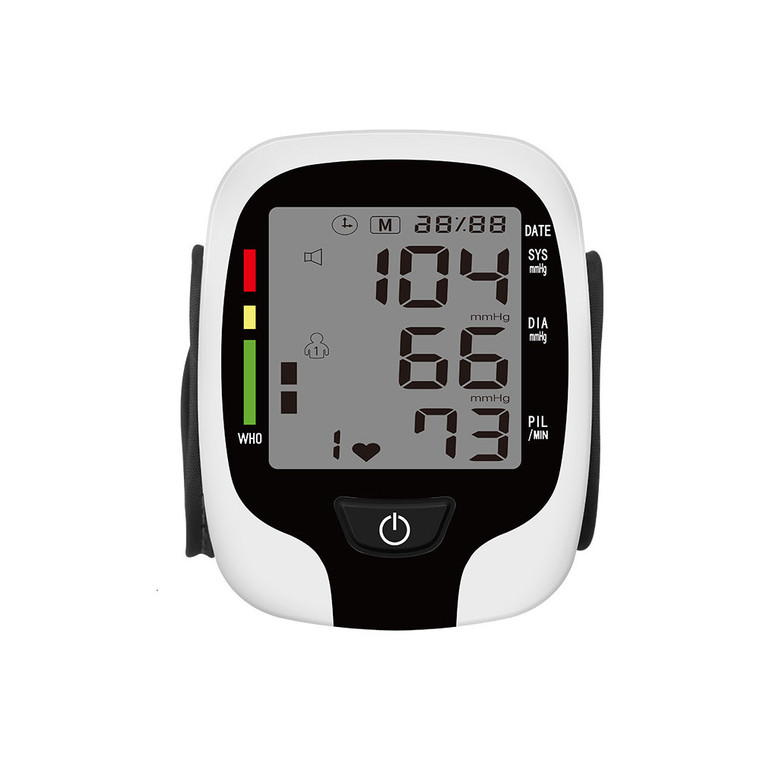 NEW 2512  Digital Wrist Blood Pressure Monitor – Automatic Heart Rate & BP Monitor With Large Display 9962