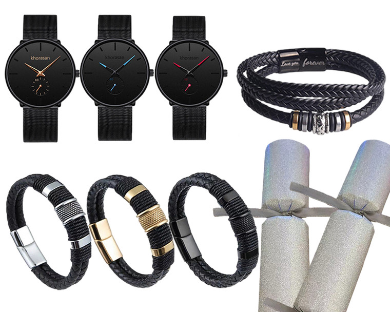 NEW 2602 Luxury 10inch Valentine's Day Crackers for Men B036