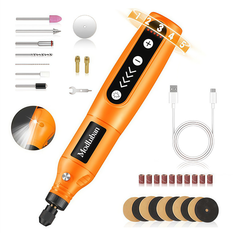 NEW 2602 Cordless Mini Rotary Tool Pen with Accessories J048