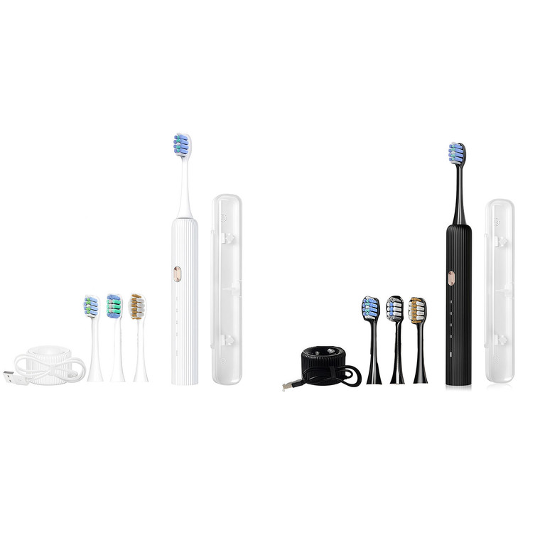 NEW 2603  Electric Toothbrush with Soft Bristles USB Rechargeable Waterproof IPX7 Y039