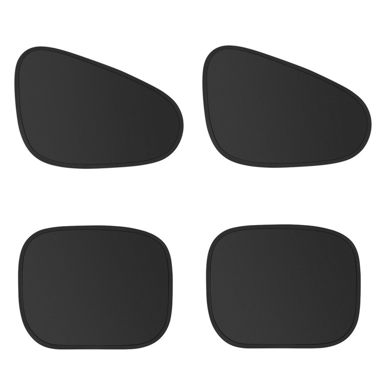 NEW 2603 Car Window Sun Shade 4 Pack Static Cling UV Protection Y056