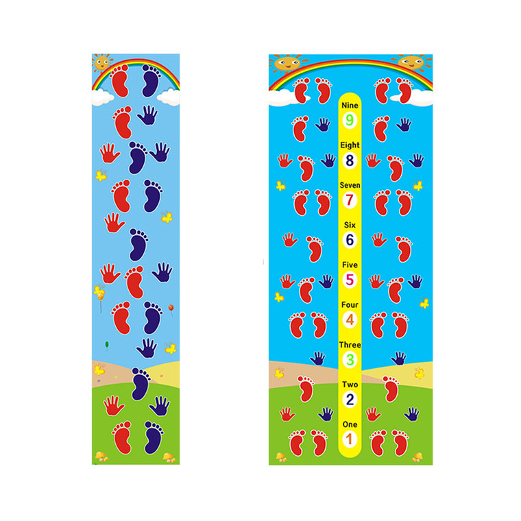 NEW 2604 Kids Hand & Foot Game Mat Interactive Activity Play Mat B100