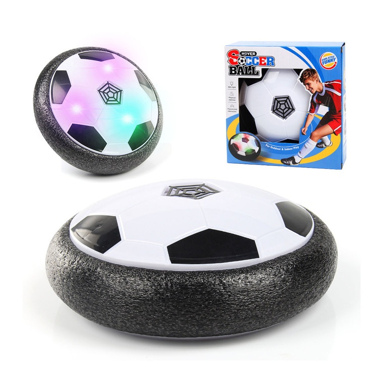 NEW 2604 LED Hover Soccer Ball, Indoor Floating Toy with Music & Foam Bumper Y093