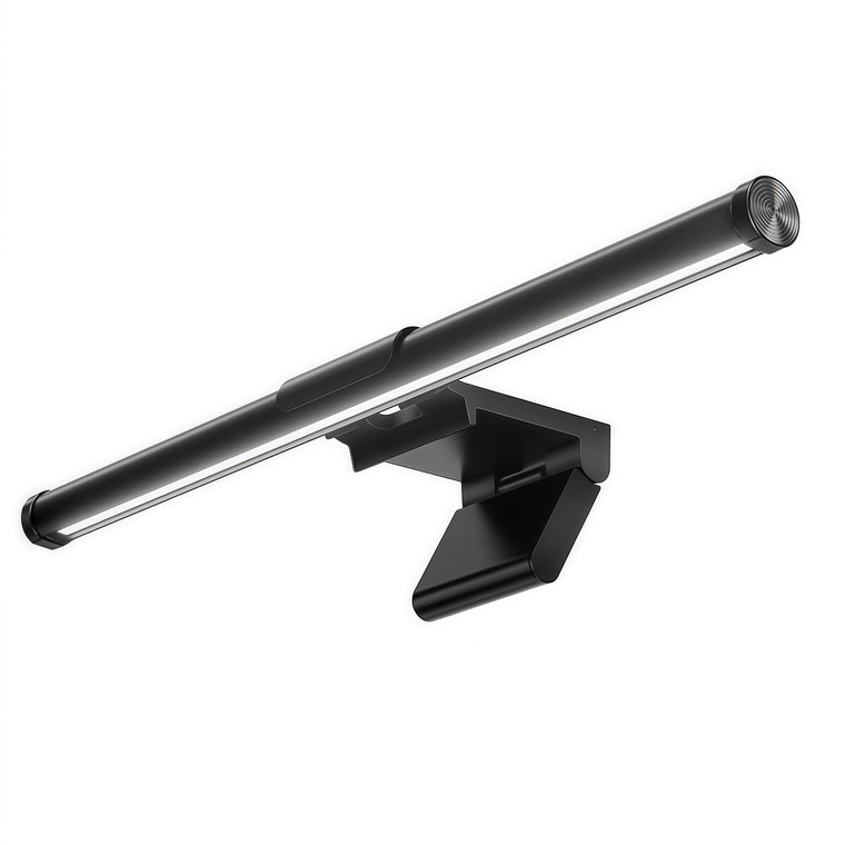 NEW 2605 LED Monitor Light Bar Asymmetric Light Source No Screen Glare USB Desk Lamp Eye-Caring Clip-On Monitor Light Black J150