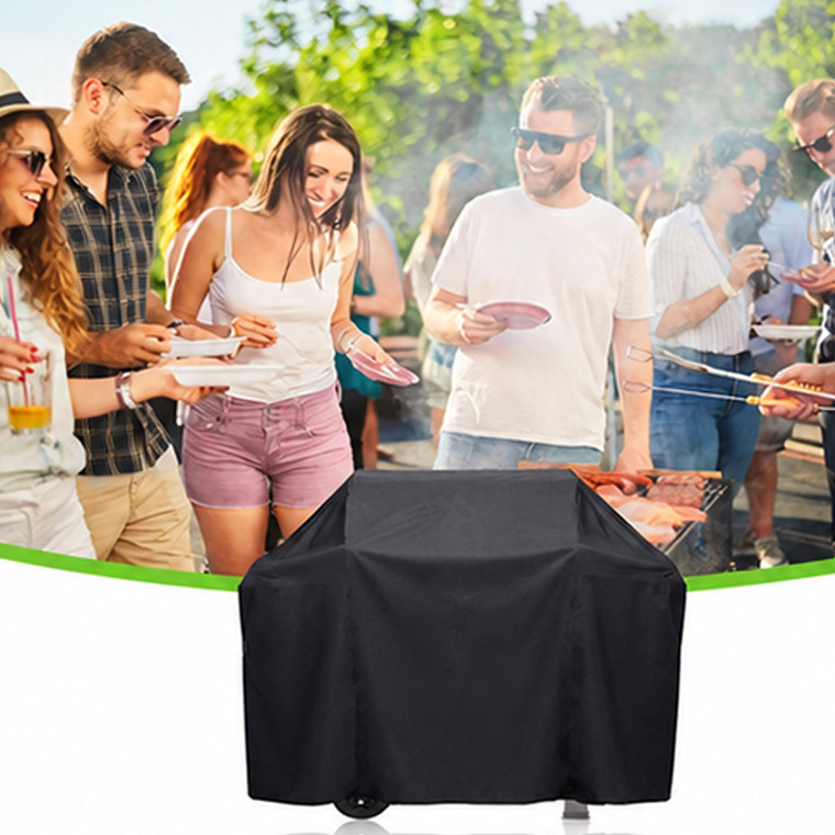 NEW 2606 420D Waterproof BBQ Grill Cover Heavy Duty Outdoor Barbecue Protector Dustproof UV Resistant B185