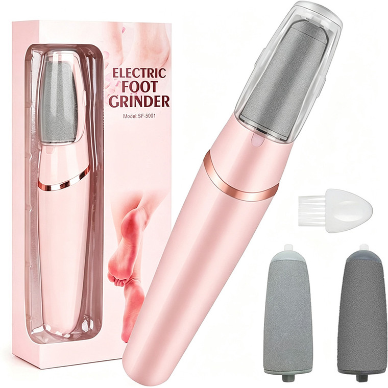 NEW 2607 Electric Nail File with LED Light – Portable Nail Trimmer & Polisher B212
