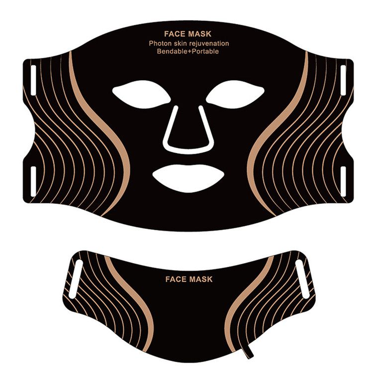 NEW 2607 LED Photon Facial Mask – 7 Colour Light Therapy Skin Care Device B216