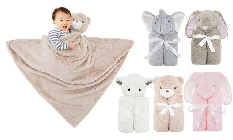2in1 soft blanket with plush