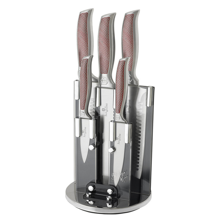 6 pcs knife set with stand, Kikoza Collection