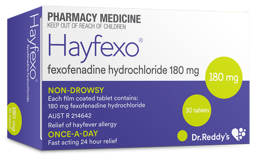 Dr Reddy's Hayfexo (Fexofenadine) 180mg 30s