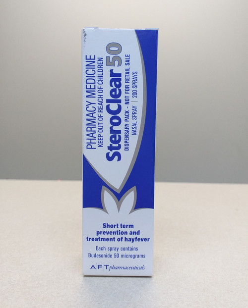 SteroClear Nasal Spray 50mg 200 Sprays