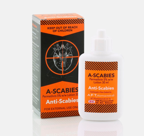 A-Scabies Permethrin 5% Lotion 30ml