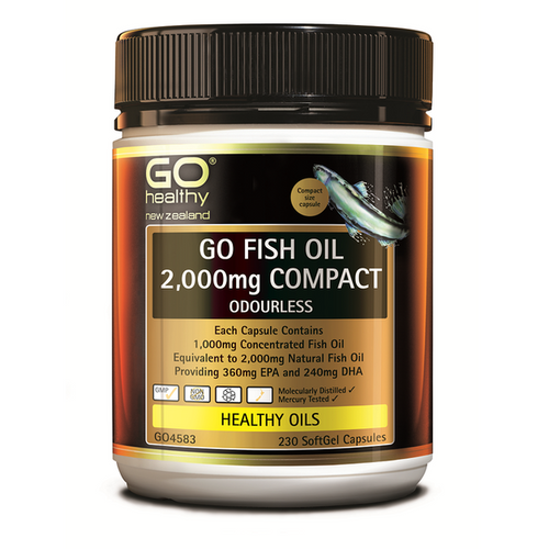 Go Healthy Fish Oil 2000mg 230caps