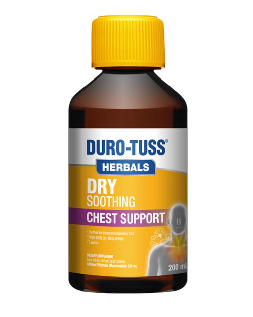 Duro-Tuss Herbals Dry Chest Support 200 mL