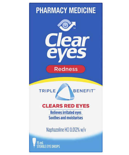 Clear Eyes Redness Relief 15ml