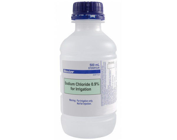 Sodium Chloride 0.9% Irrigation 500ml 1 Bottle