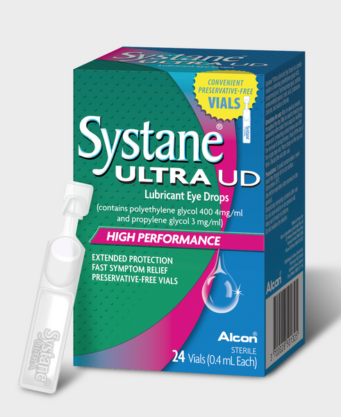 Systane Ultra UD Lubricant Eye Drops - 25 x 0.5mL Vials