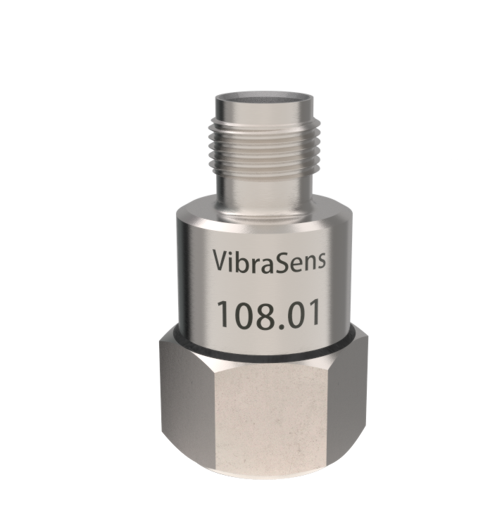 Industrial Piezoelectric Vibration Sensor 108 | Vibrasens Industrial Piezoelectric Vibration Sensor 108 | Vibrasens