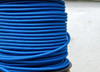 Blue Round Cloth Covered 3-Wire Cord, Nylon - PER FOOT