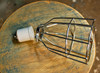 Steel Bulb Guard, Clamp On Metal Lamp Squirrel Cage, For Trouble Lights and Steampunk Fixtures