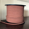 Sienna Brown Parallel (Flat) Cloth Covered Wire, Cotton