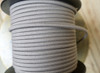 Stone Gray (Putty) Parallel (Flat) Cloth Covered Wire, Cotton