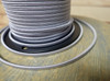 Silver Parallel (Flat) Cloth Covered Wire, Rayon