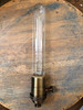 Tubular Light Bulb, Clear Glass T9, Vintage Edison Style Reproduction 60 Watt