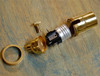 Solid Brass Light Socket, 1-Way Turn Knob