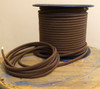 Brown Parallel (Flat) Cloth Covered Wire, Cotton