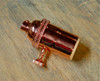Solid Brass Light Socket, 3-Way Turn Knob