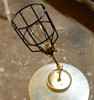 Black Bulb Guard, Clamp On Lamp Squirrel Cage