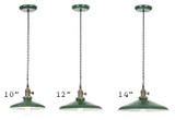 Enamel Pendant Shades: Now Available in More Sizes