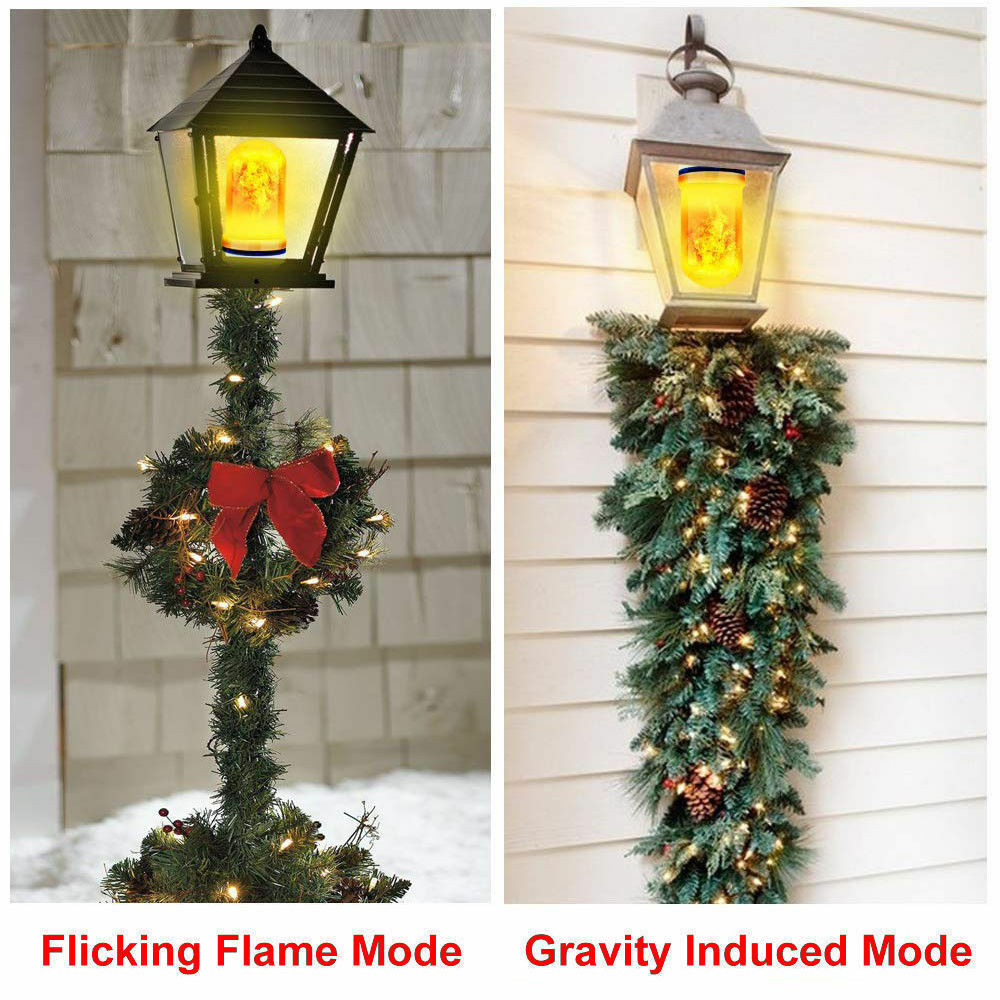 LED Flame Effect Bulb Candelabra Flame Bulb