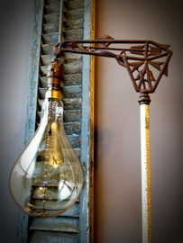 Grand Nostalgic Bulb - Teardrop Shape, 60w Incandescent Oversized Light Bulb