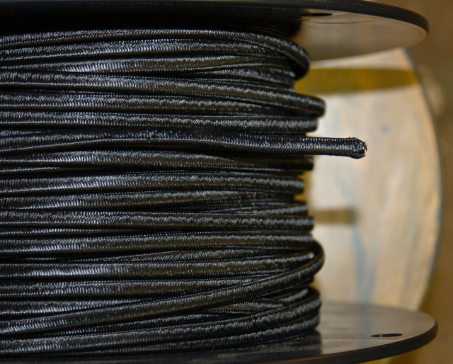 Cloth Covered Electrical Power Cord Fabric Braided Wiring