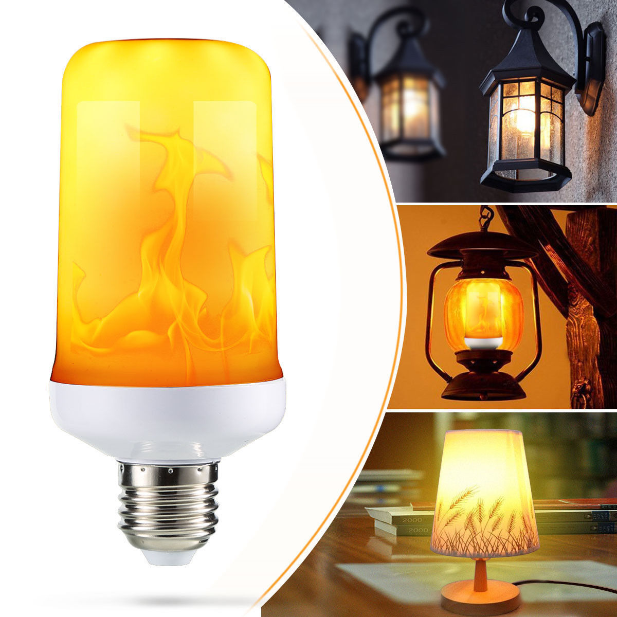 Flame Effect LED Light Bulb | Flicker Flame Light Bulbs