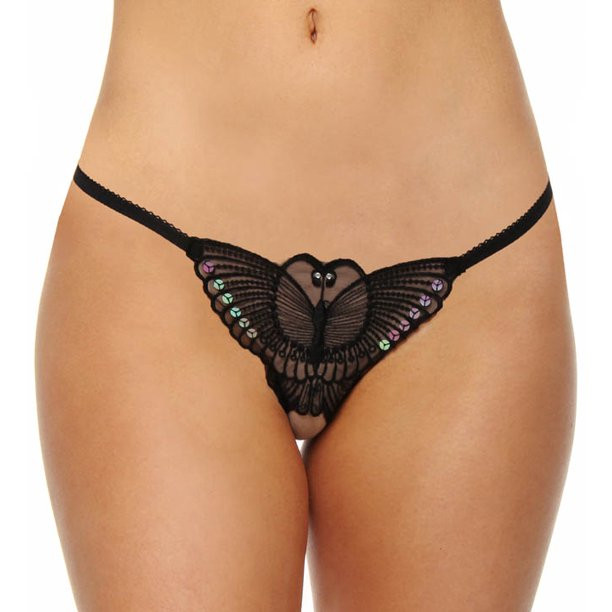 butterfly thong plus size