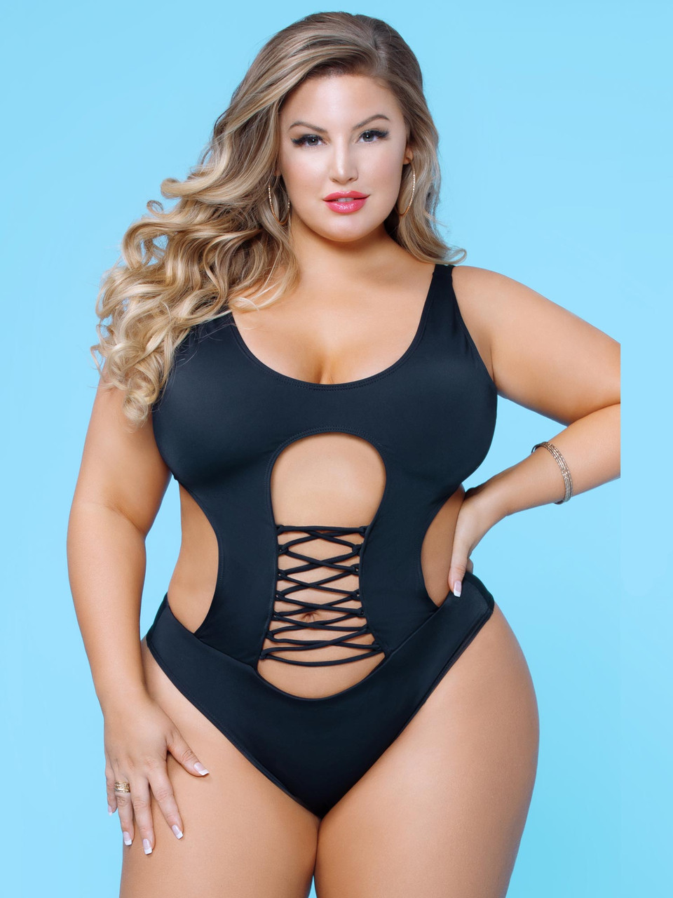 strappy monokini