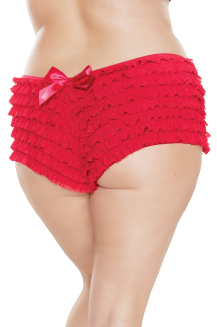 Plus Size Ruffle Boyshort Rumba Panty