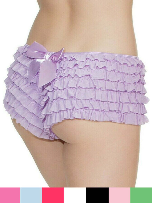 Ruffle Boyshort Rumba Panty Back