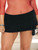 Womens Plus Size Lingerie Sexy School Girl Black Pleated Mini Schoolgirl Skirt