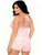 Plus Size Full Figure Comfy Jersey Knit and Lace Cami Pajama Set