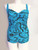 Fashion Print One Piece Tie Back Swimsuit Swimwear