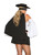 Elegant Moments Womens Plus Size Daring Bandit Zorro Halloween Roleplay Costume