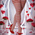 Striped Candy Cane Tights Pantyhose Hosiery