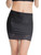 Womens High Waisted Silicone Lace Hem Slit Skirt