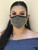 Fashion Rhinestone Face Mask Covering Front Alt1