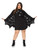 Plus Size Leg Avenue Womens Black Spider T-Shirt Costume Dress Front View